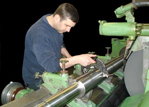 spindle taper grinding